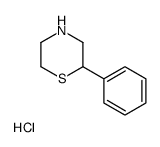 2-PHENYL THIOMORPHOLINE HCL Structure