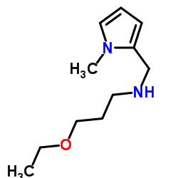 3-Ethoxy-N-[(1-methyl-1H-pyrrol-2-yl)methyl]-1-propanamine结构式