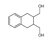 (1,2,3,4-tetrahydronaphthalene-2,3-diyl)dimethanol结构式