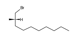 (2S)-1-bromo-2-methyldecane结构式