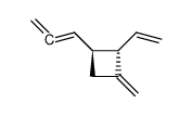 trans-3-Propadienyl-2-vinyl-1-methylencyclobutan结构式