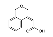 3-[2-(methoxymethyl)phenyl]prop-2-enoic acid结构式