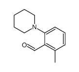 Benzaldehyde, 2-methyl-6-(1-piperidinyl)- (9CI) picture