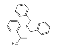 DIBENZYL-(2-ISOPROPENYL-PHENYL)-AMINE结构式