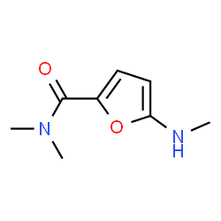 2-Furancarboxamide,N,N-dimethyl-5-(methylamino)- Structure