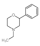 Morpholine,4-ethyl-2-phenyl-结构式