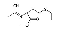 methyl (2S)-2-acetamido-4-ethenylsulfanylbutanoate Structure