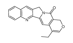 4-ethyl-1,12-dihydro-14H-pyrano[3',4':6,7indolizino[1,2-b]]quinolin-14-one Structure