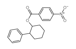 (2-phenylcyclohexyl) 4-nitrobenzoate结构式