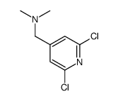 1-(2,6-dichloropyridin-4-yl)-N,N-dimethylmethanamine Structure