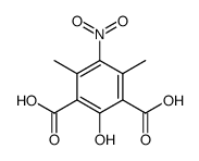 2-Hydroxy-4,6-dimethyl-5-nitro-isophthalsaeure结构式