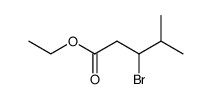 3-bromo-4-methyl-valeric acid ethyl ester Structure