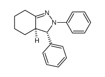2,3-diphenyl-3,3a,4,5,6,7-hexahydro-2H-indazole结构式