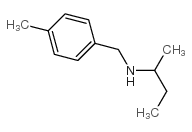 N-[(4-methylphenyl)methyl]butan-2-amine结构式