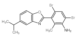 4,6-DIBROMO-3-(5-ISOPROPYL-1,3-BENZOXAZOL-2-YL)-2-METHYLANILINE picture