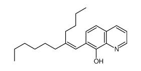 7-(2-butyloct-1-enyl)quinolin-8-ol Structure
