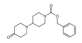 benzyl 4-(4-oxopiperidin-1-yl)piperidine-1-carboxylate Structure