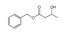 Butanoic acid, 3-hydroxy-, phenylmethyl ester, (3R) Structure
