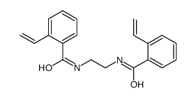 2-ethenyl-N-[2-[(2-ethenylbenzoyl)amino]ethyl]benzamide结构式