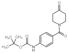 N-BOC-4-(4-OXO-PIPERIDINE-1-CARBONYL)ANILINE picture