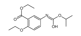 ethyl 2-ethoxy-5-(propan-2-yloxycarbonylamino)benzoate Structure