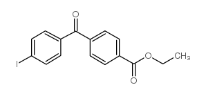 4-ETHOXYCARBONYL-4'-IODOBENZOPHENONE Structure