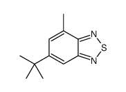 6-tert-butyl-4-methyl-2,1,3-benzothiadiazole Structure