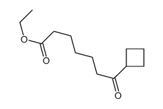 Ethyl 7-cyclobutyl-7-oxoheptanoate Structure