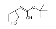 (R)-(1-羟基丁-3-烯-2-基)氨基甲酸叔丁酯结构式