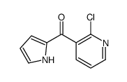 (2-chloropyridin-3-yl)-(1H-pyrrol-2-yl)methanone结构式