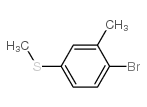 (4-Bromo-3-methylphenyl)(methyl)sulphane Structure