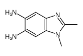 1H-Benzimidazole-5,6-diamine,1,2-dimethyl-(9CI)结构式