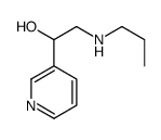 2-PROPYLAMINO-1-PYRIDIN-3-YL-ETHANOL structure