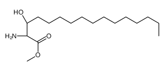 methyl (2R,3S)-2-amino-3-hydroxyhexadecanoate结构式