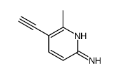 5-ethynyl-6-methylpyridin-2-amine结构式