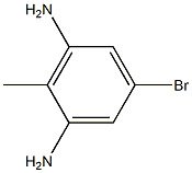 5-Bromo-2-Methylbenzene-1,3-Diamine Structure