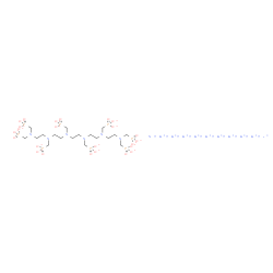 decaammonium [2,5,8,11,14,17-hexakis(phosphonatomethyl)-2,5,8,11,14,17-hexaazaoctadecane-1,18-diyl]bisphosphonate结构式