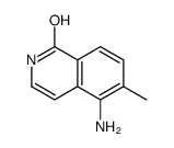5-AMINO-6-METHYLISOQUINOLIN-1(2H)-ONE Structure