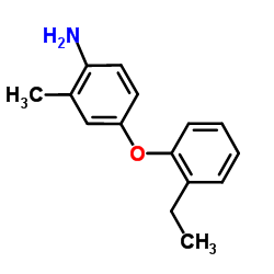 4-(2-Ethylphenoxy)-2-methylaniline Structure