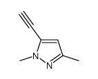 5-ethynyl-1,3-dimethylpyrazole Structure