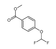 4-(二氟甲氧基)苯甲酸甲酯结构式