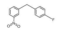 1-(4-fluorobenzyl)-3-nitrobenzene Structure