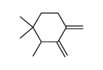 1,1,2-trimethyl-3,4-dimethylene-cyclohexane结构式