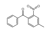 4-methyl-2-nitro-benzophenone结构式