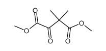 dimethyl 2,2-dimethyl-3-oxobutanedioate Structure