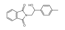 2-(2-hydroxy-2-p-tolyl-ethyl)-isoindole-1,3-dione结构式