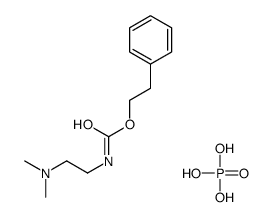 dihydroxy-oxido-oxo-phosphorane, dimethyl-[2-(phenethyloxycarbonylamin o)ethyl]azanium structure