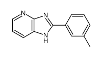 2-(3-methylphenyl)-1H-imidazo[4,5-b]pyridine Structure