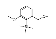 3-Methoxy-2-(trimethylsilyl)benzyl Alcohol Structure