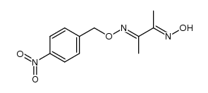 O-(4-nitrobenzyl)-1,2-dimethylglyoxime Structure